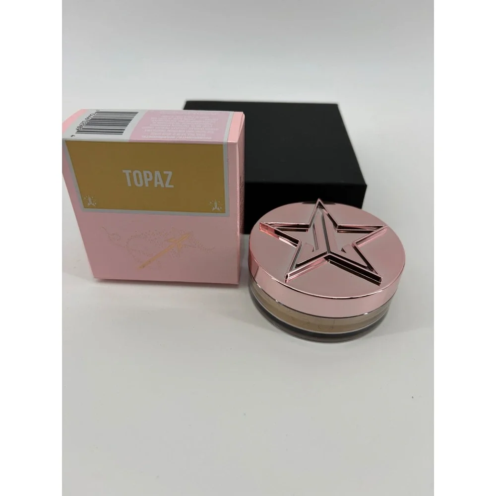 Jeffree Star Magic Star Luminous Setting Powder 10g Topaz Gold Luminous NWT